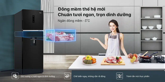 so sánh lạnh AQUA và Samsung