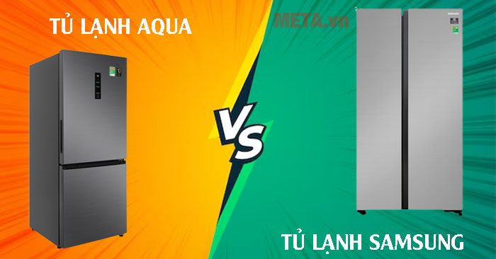 so sánh lạnh AQUA và Samsung
