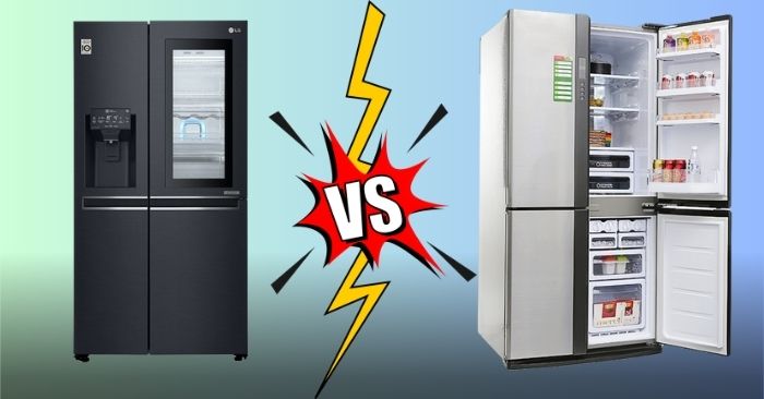 Nên mua tủ lạnh Sharp hay LG?