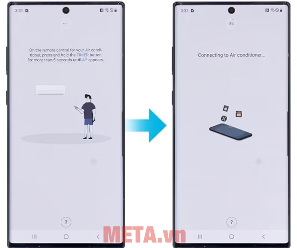 Cách điều khiển điều hòa Samsung bằng điện thoại