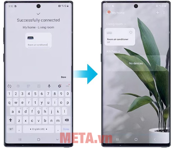 App điều khiển điều hoà Samsung