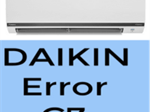 Lỗi C7 điều hòa Daikin là lỗi gì và cách sửa