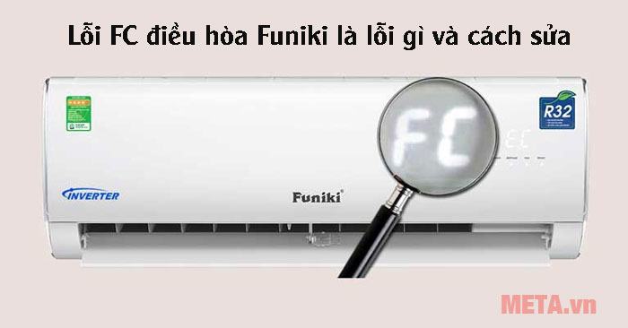 lỗi  FC điều hòa Funiki là lỗi gì?