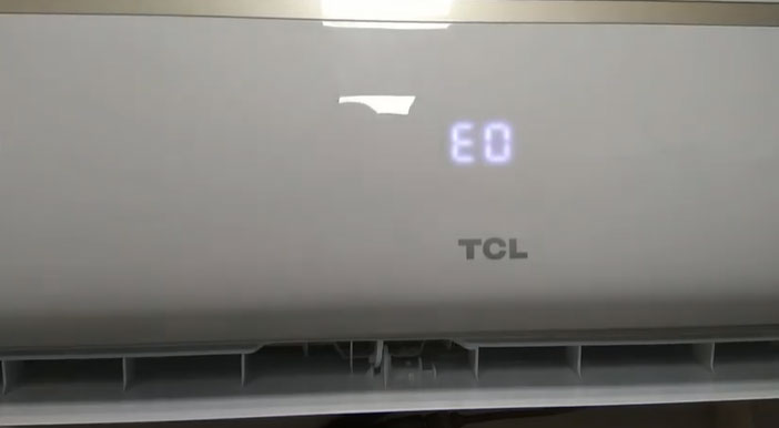 Mã lỗi máy lạnh TCL E0 là lỗi gì?