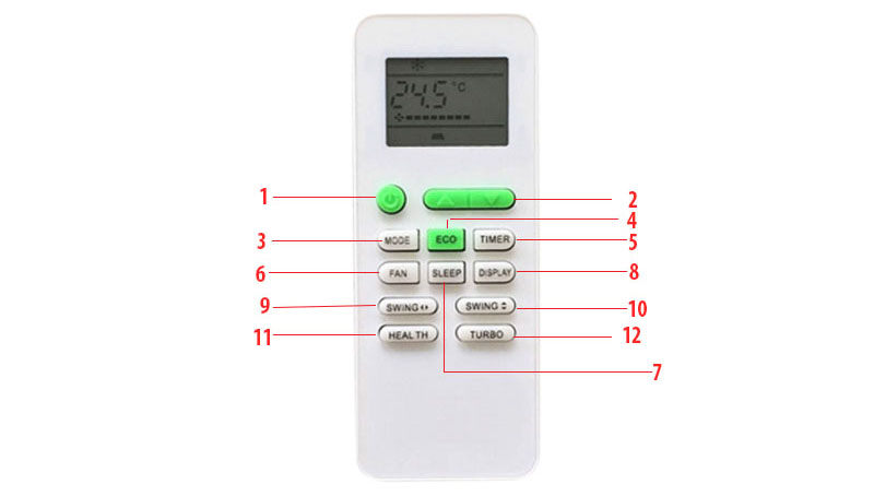 Điều khiển điều hòa TCL