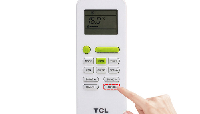 Sử dụng điều khiển điều hòa TCL