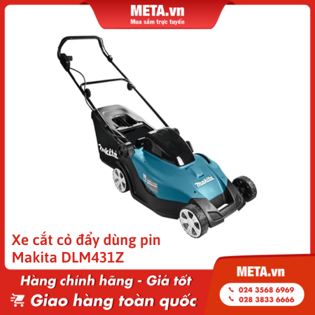 Xe cắt cỏ đẩy dùng pin Makita DLM431Z