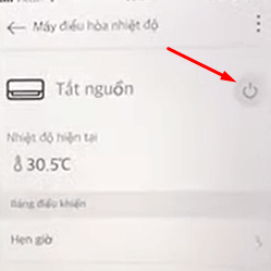 Cách bật/tắt điều hoà LG bằng điện thoại