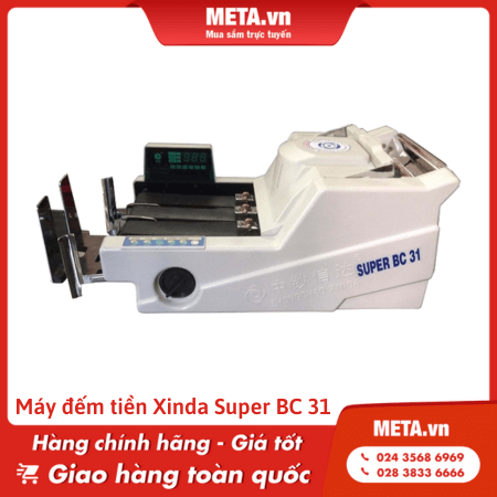 Máy đếm tiền Xinda Super BC 31