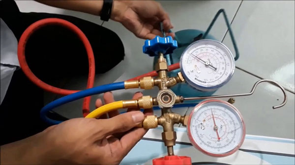Nạp gas nếu thiếu hoặc hết