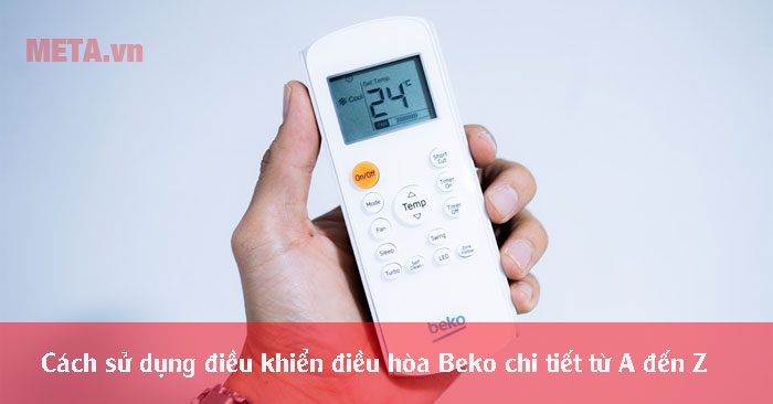 cách sử dụng điều khiển điều hòa Beko