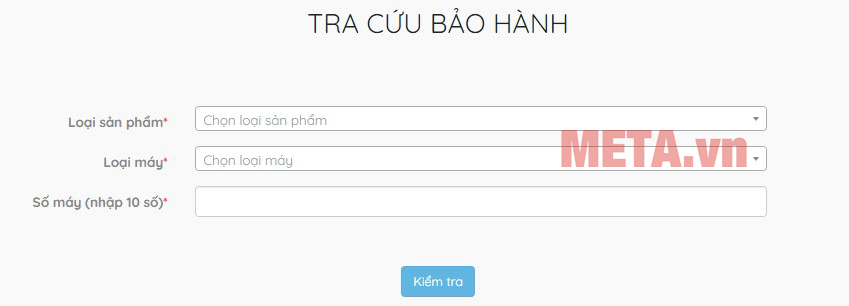 Kích hoạt và kiểm tra bảo hành máy lạnh Beko qua website