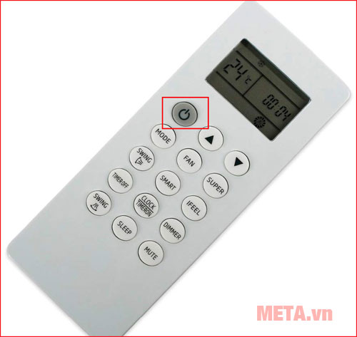 Cách bật/tắt máy lạnh Beko
