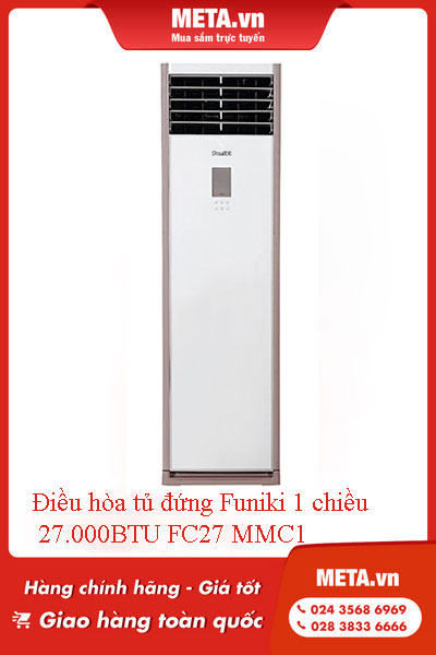 Điều hòa cây 1 chiều 27.000 BTU Funiki FC27 MMC1