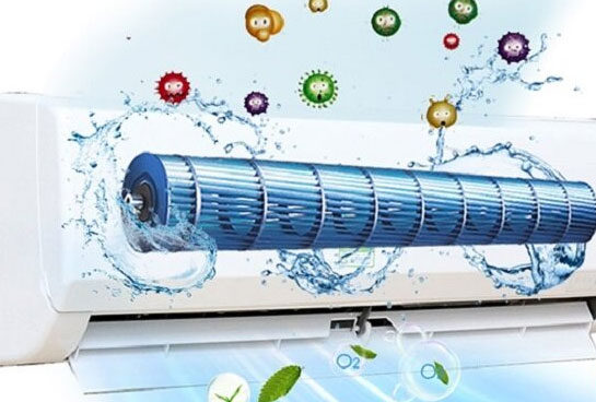 Do điều hòa cài đặt chế độ làm sạch tự động