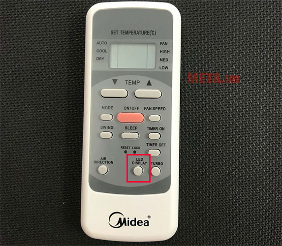 DISPLAY trong điều hòa Midea là gì?