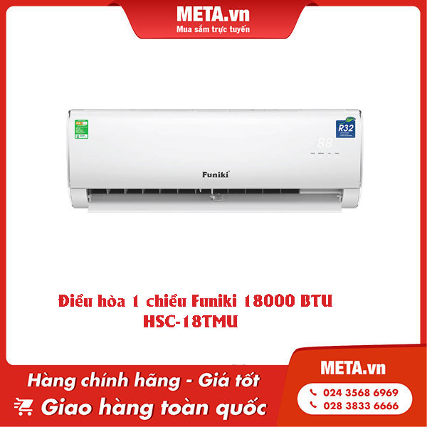 Điều hòa 1 chiều Funiki 18000 BTU HSC-18TMU