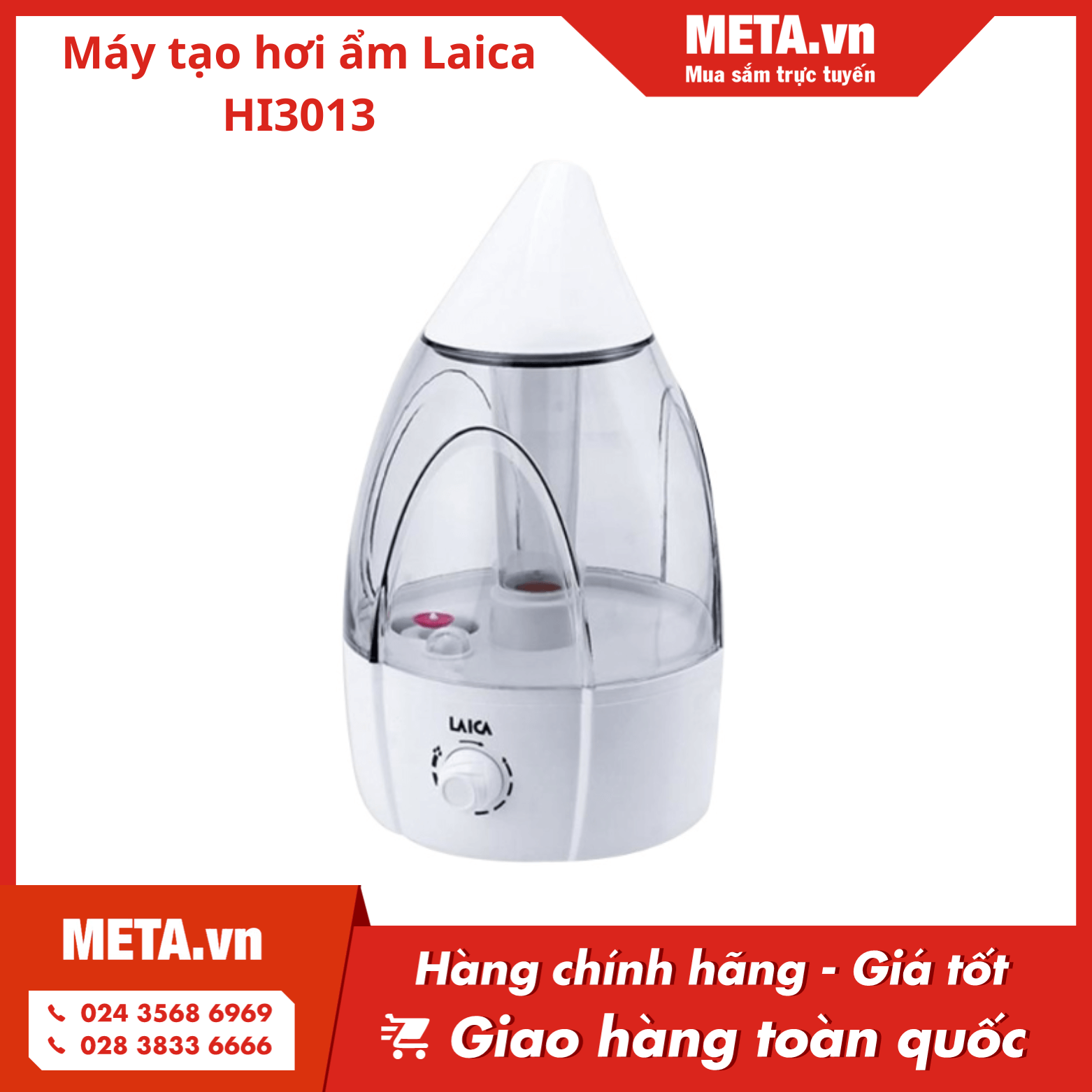 Máy tạo hơi ẩm Laica HI3013