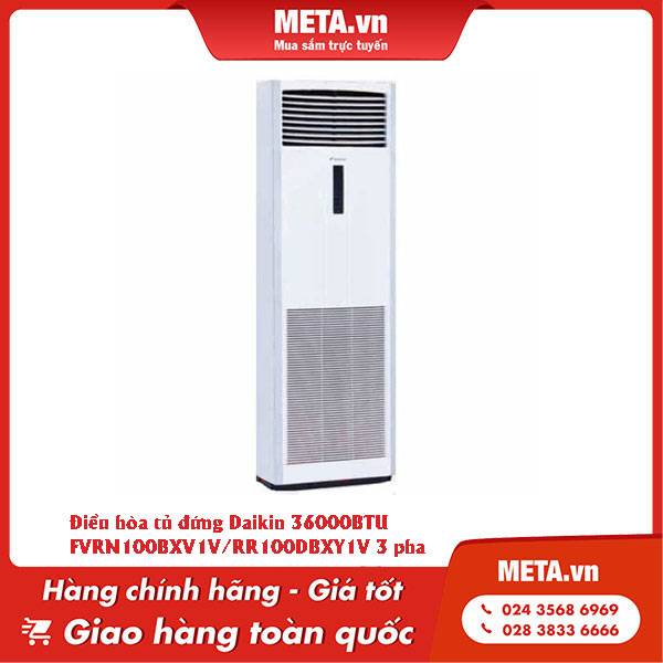Điều hòa tủ đứng Daikin 36000BTU 3 pha FVRN100BXV1V/RR100DBXY1V