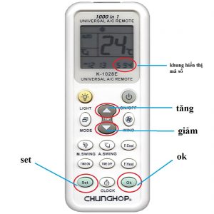 Cách dò tần số remote máy lạnh