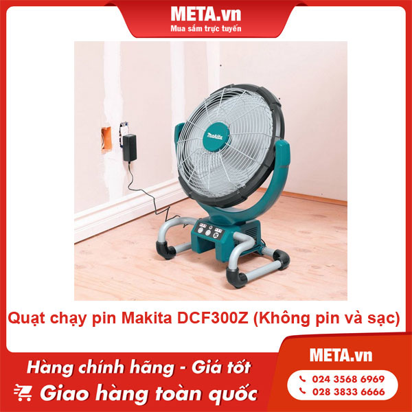Quạt chạy pin Makita DCF300Z (Không pin và sạc)