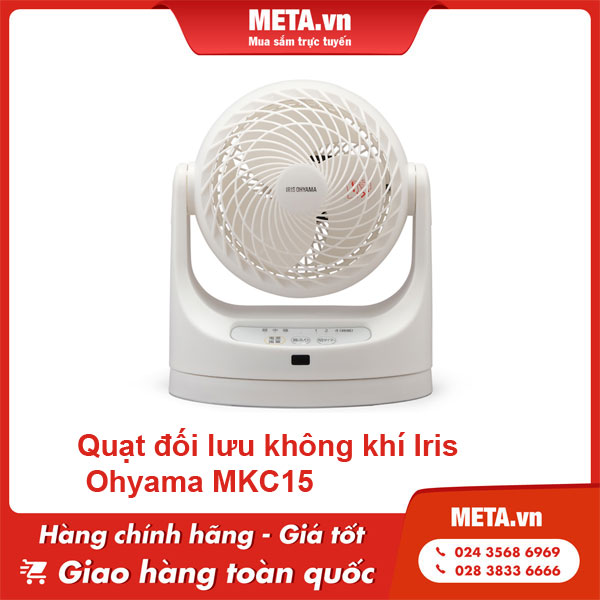 Quạt đối lưu không khí Iris Ohyama MKC15