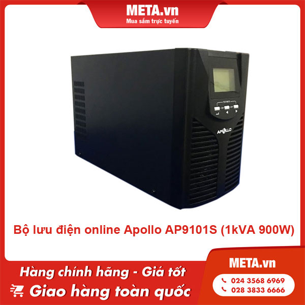 Bộ lưu điện online Apollo AP9101S (1kVA 900W)