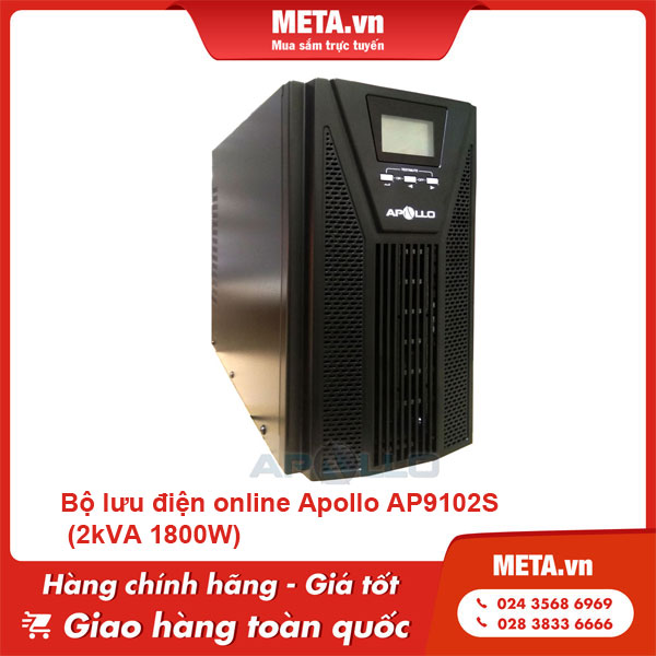 Bộ lưu điện online Apollo 2kVA 1800W AP9102PS