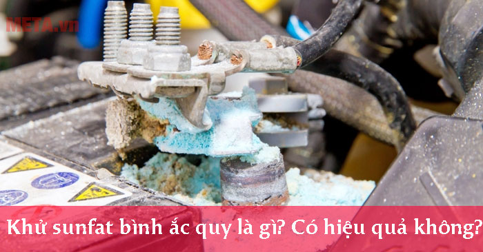 Khử sunfat bình ắc quy là gì