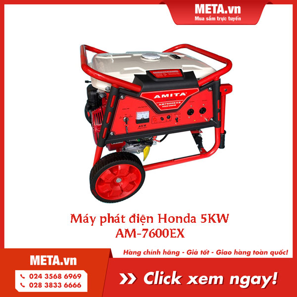 Máy phát điện Honda 5KW AM-7600EX