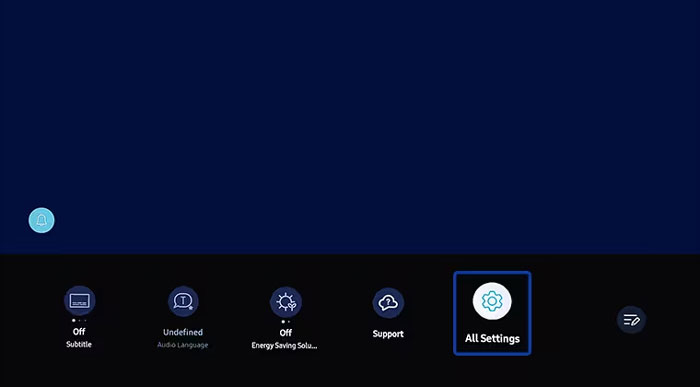 Cách xóa bộ nhớ cache và dữ liệu ứng dụng trên tivi Samsung