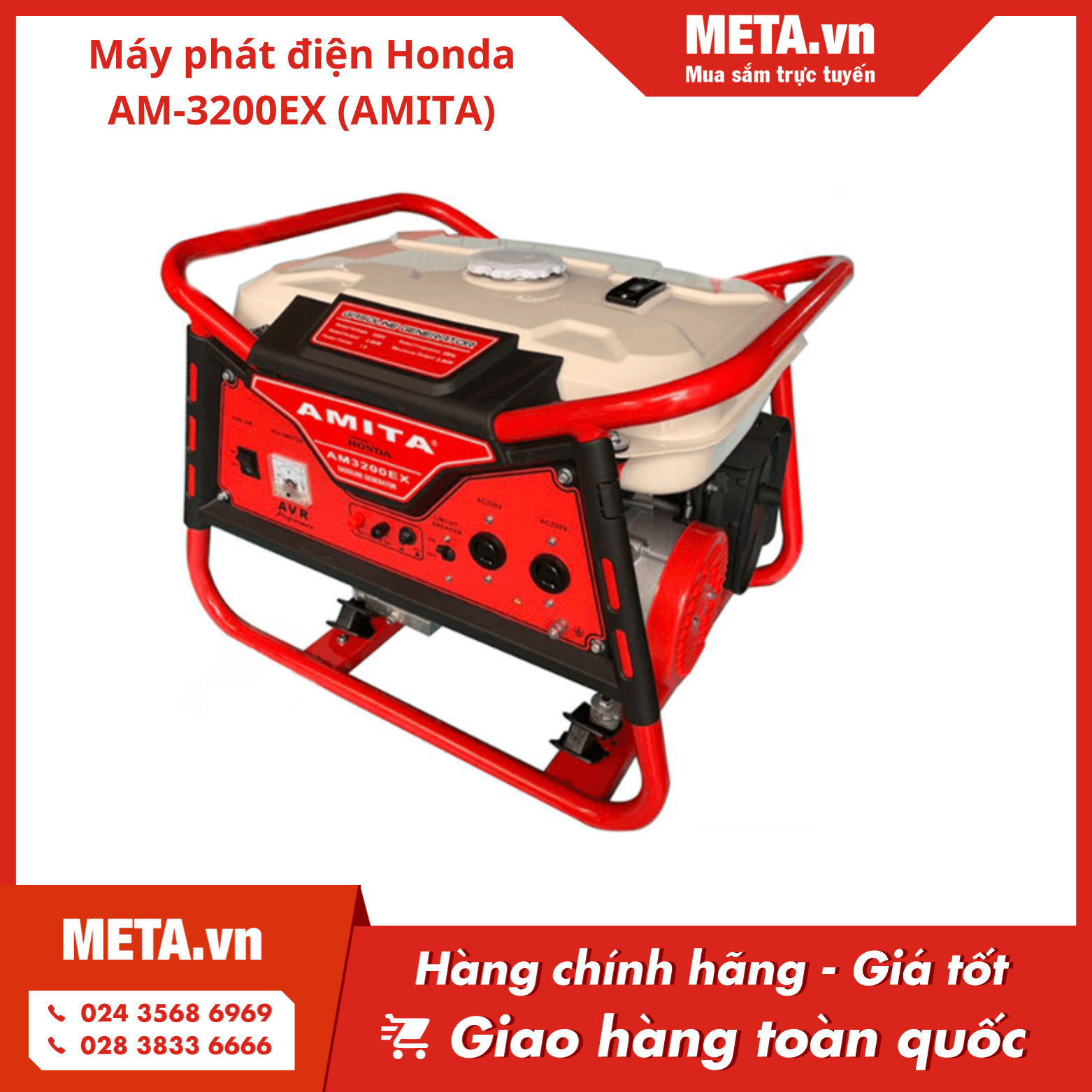 Máy phát điện Honda AM-3200EX (AMITA)