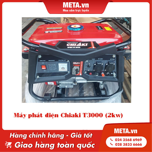 Máy phát điện Chiaki T3000 (2kW)