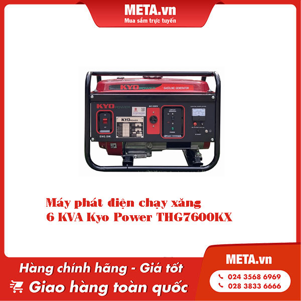 Máy phát điện chạy xăng Kyo Power THG7600KX