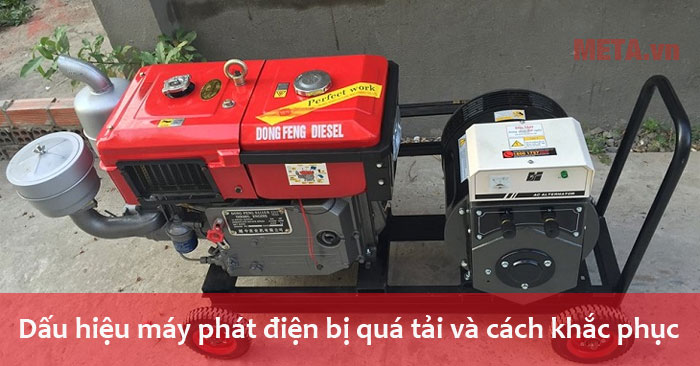 dấu hiệu máy phát điện bị quá tải và cách khắc phục
