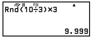 Kết quả làm tròn số trên máy tính Casio 880 bằng hàm Round Off