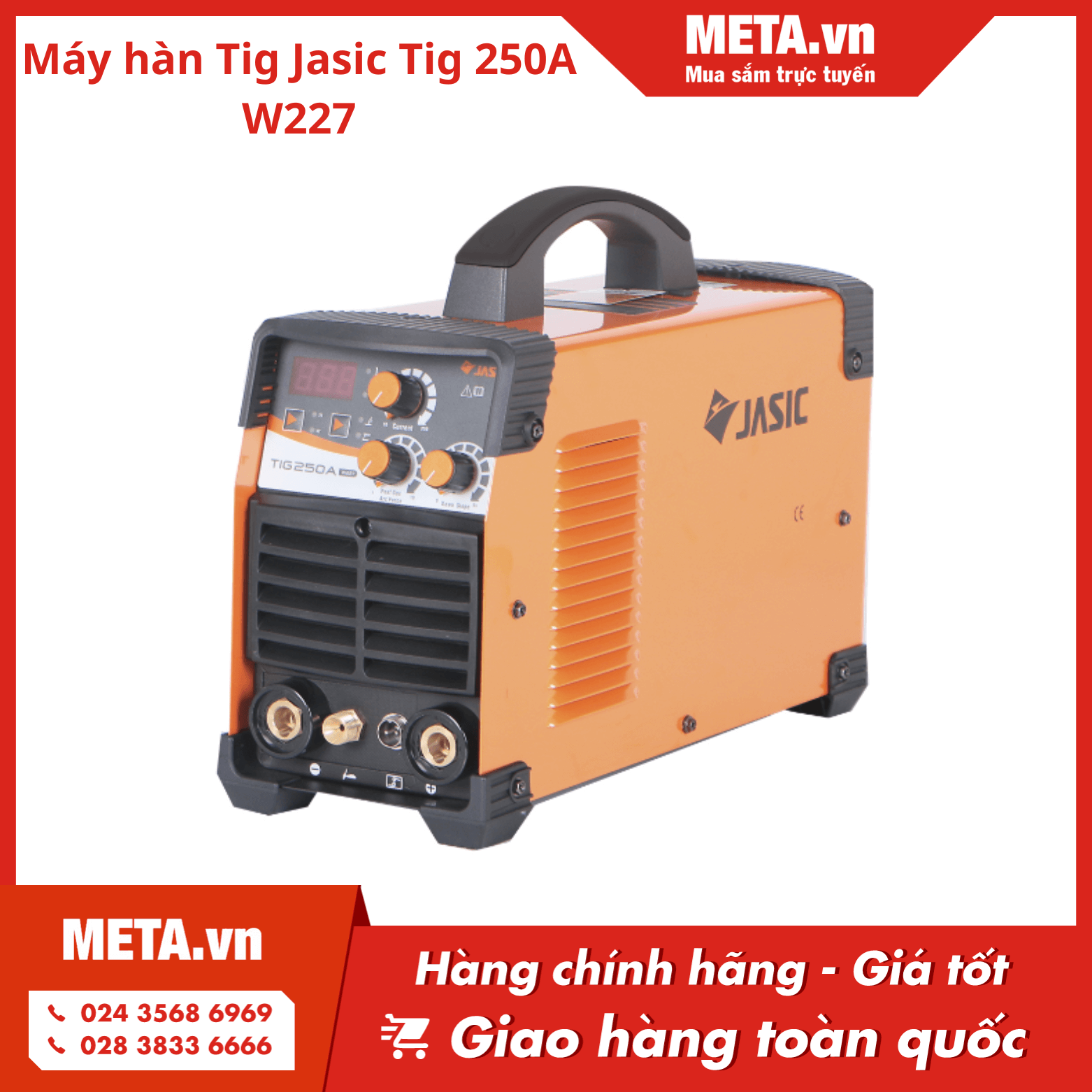 Máy hàn Tig Jasic Tig 250A W227