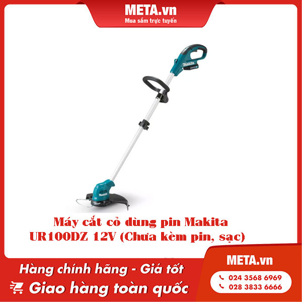 Máy cắt cỏ dùng pin Makita UR100DZ 12V (Chưa kèm pin, sạc)