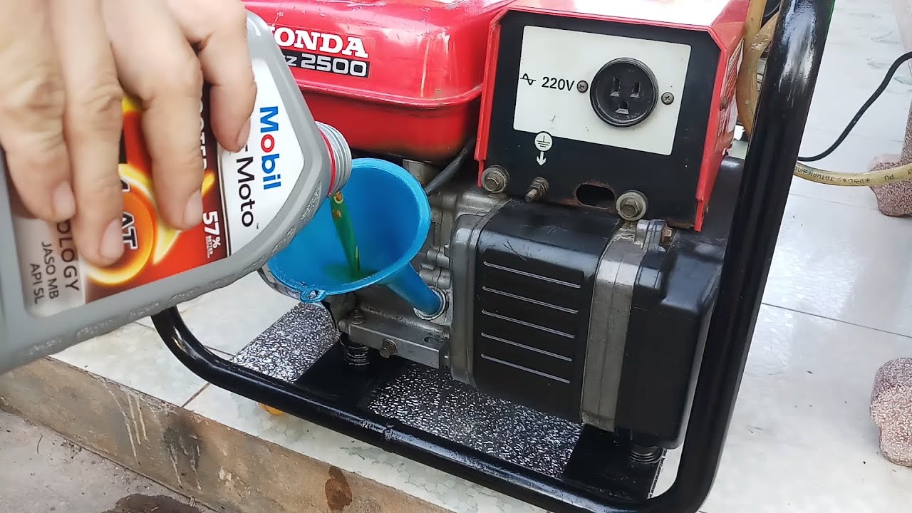 Tác dụng của nhớt dùng cho máy phát điện