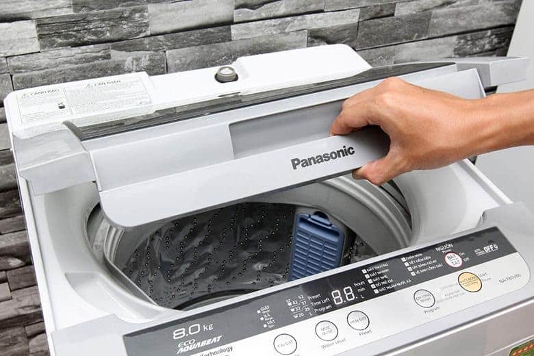 Lỗi máy giặt Panasonic không xả nước xả vải