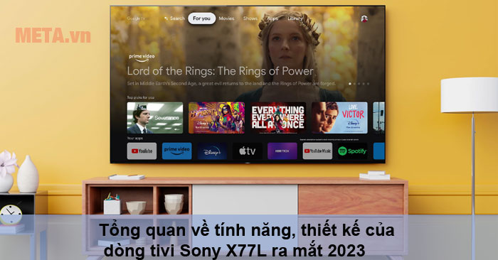  tìm hiểu về dòng tivi Sony X77L 2023 