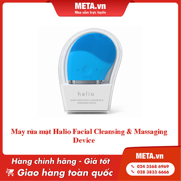 Máy rửa mặt Halio Facial Cleansing & Massaging Device