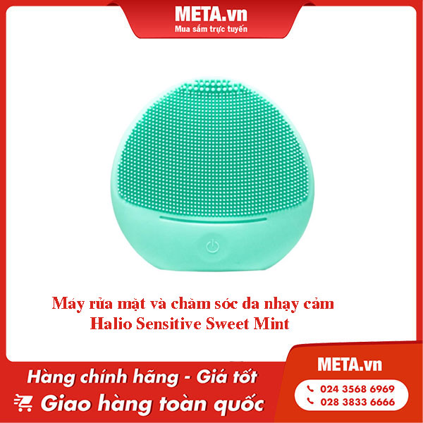 Máy rửa mặt và chăm sóc da nhạy cảm Halio Sensitive Sweet Mint