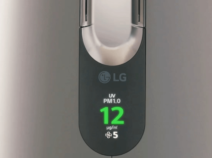 Máy lọc không khí kết hợp quạt LG PuriCare AeroTower tích hợp công nghệ cảm biến bụi PM1.0