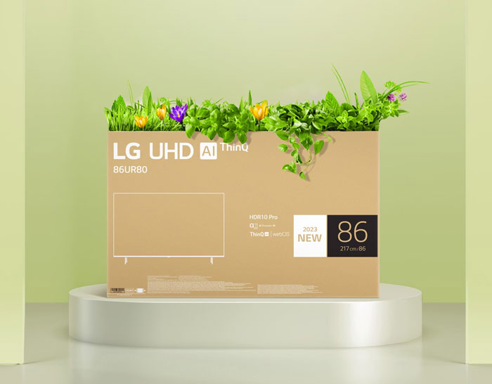 Những điểm nổi bật về thiết kế của dòng tivi LG UR9050 2023