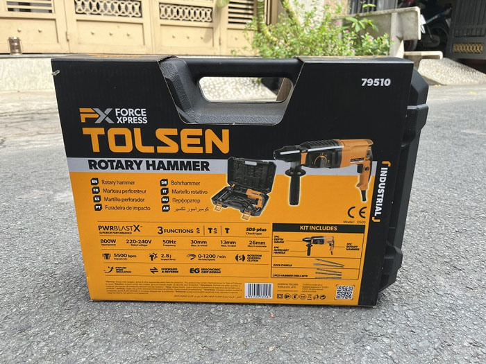 Đánh giá: Máy khoan Tolsen có tốt không?