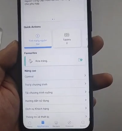 Cách sử dụng app Home Connect