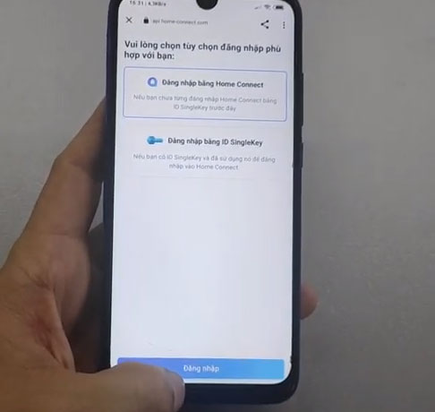 Cách kết nối máy rửa bát Bosch với điện thoại