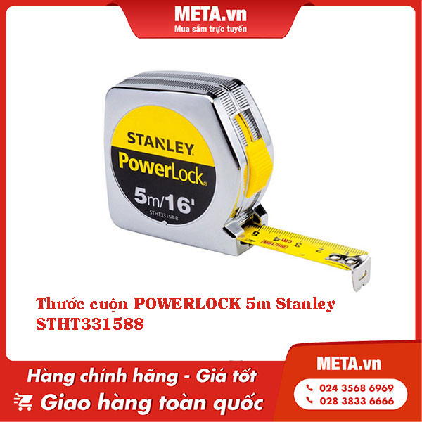 Thước cuộn 5m PowerLock Stanley STHT331588