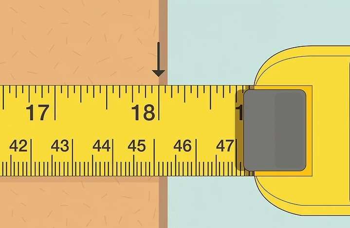 Cách đọc thước cuộn đơn vị inch